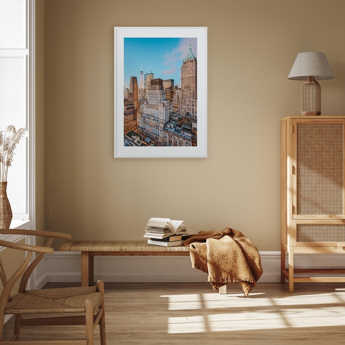 Wall Street Financial District Skyline Dusk NYC Towers Photo Poster - Image 2