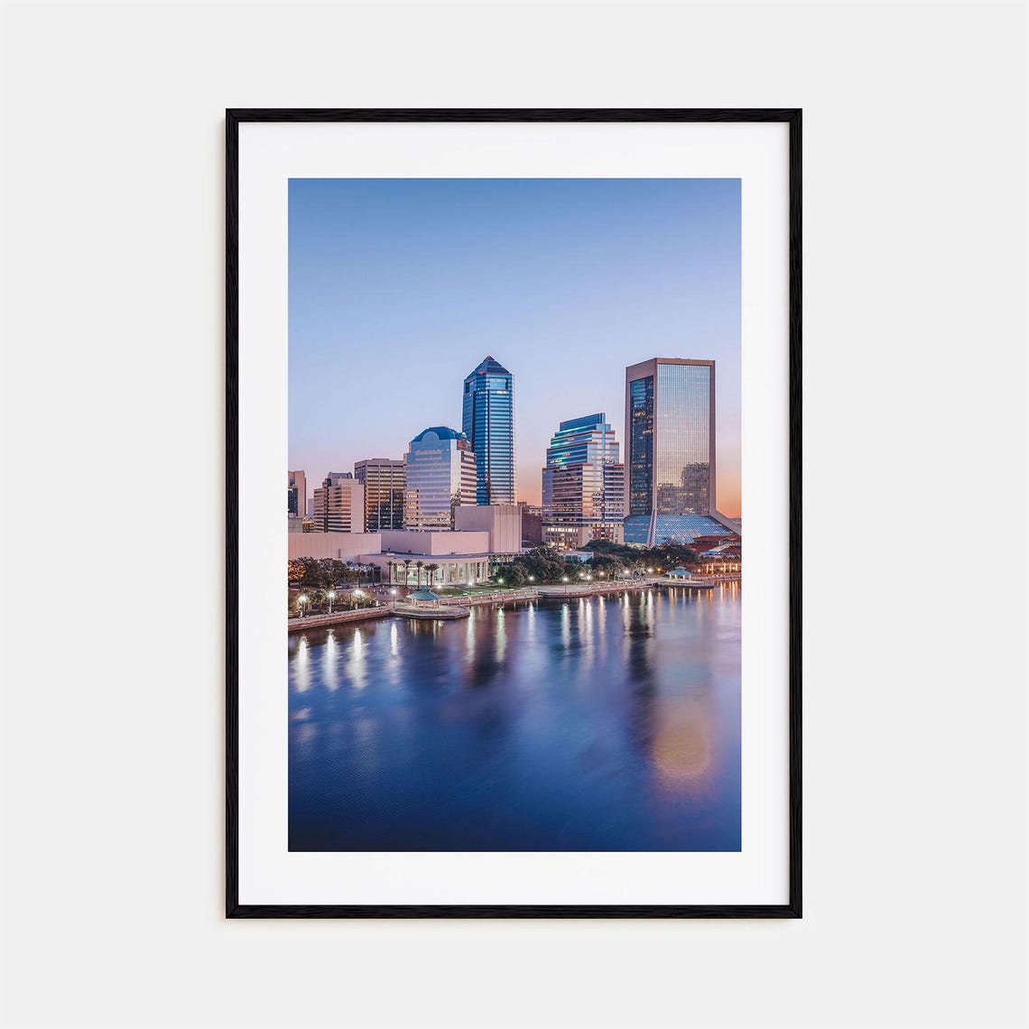 Jacksonville Colorful Poster Print No 2 Jacksonville Photo Art Jacksonville Decor Jacksonville Travel Print Street Map Poster City Map