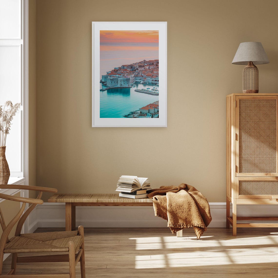 Croatia Colorful Poster Print No 3 Croatia Photo Wall Art Croatia Wall Decor Croatia Travel Print Croatia Street Map Poster City Map - Image 3