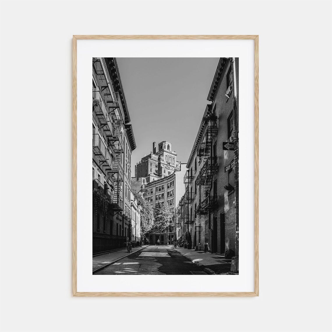 East Village New York Photo Poster Print East Village New York Black And White Wall Art Photography Travel Map Poster