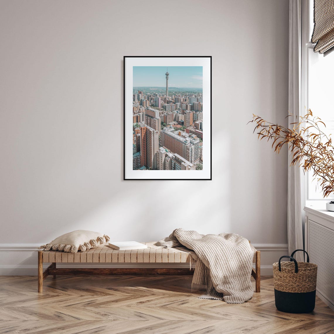 Johannesburg Colorful Poster Print Johannesburg Photo Wall Art Johannesburg Decor Johannesburg Travel Print Street Map Poster City Map - Image 2