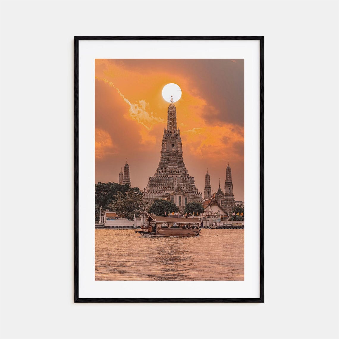Thailand Colorful Poster Print No 2 Thailand Photo Art Thailand Wall Decor Thailand Travel Print Thailand Street Map Poster City Map