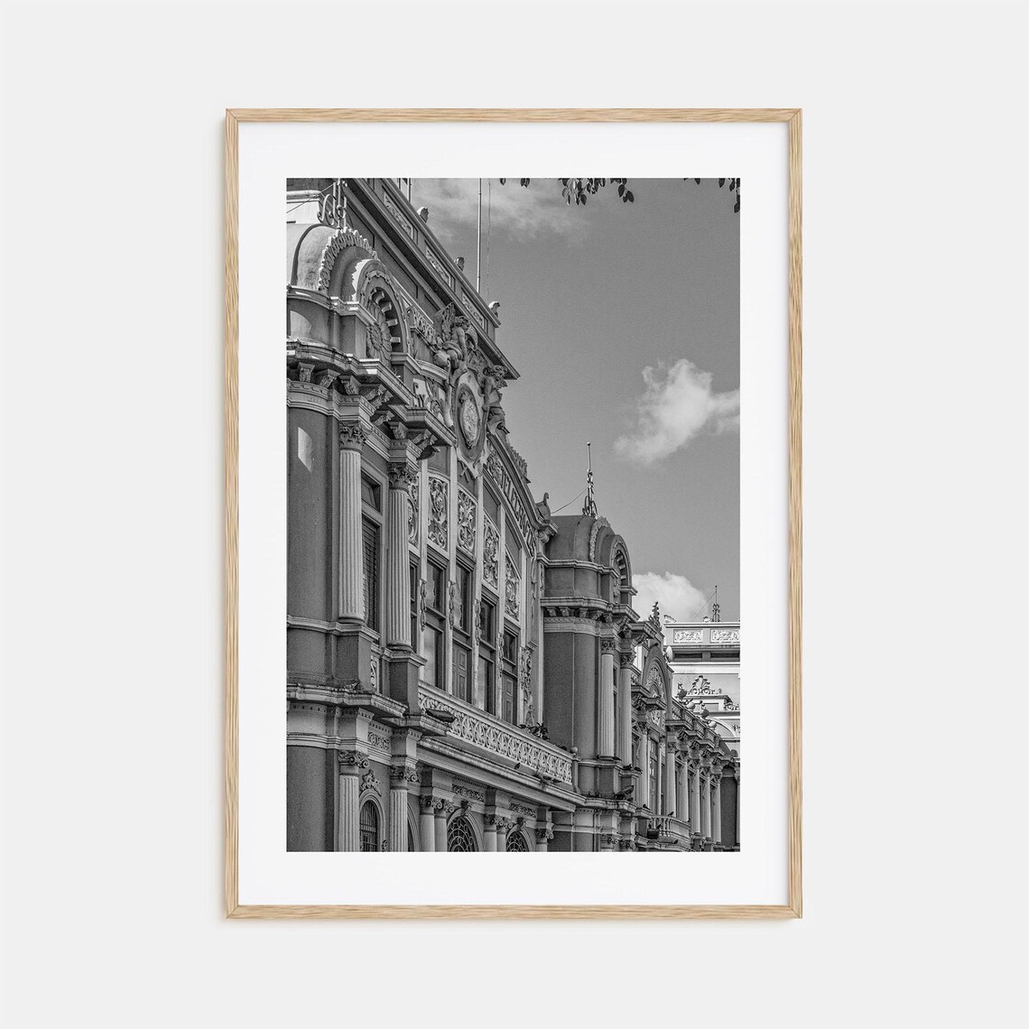San Jose Photo Poster Print, Costa Rica Travel Map