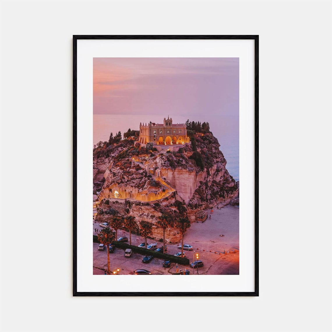 Calabria Colorful Poster Print No 3 Calabria Photo Art Calabria Wall Decor Calabria Travel Print Calabria Street Map Poster City Map