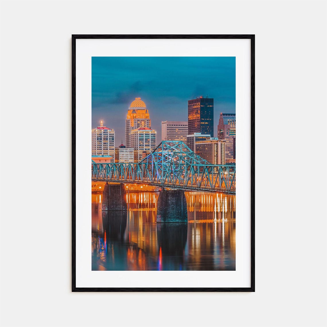 Kentucky Colorful Poster Print No 2 Kentucky Photo Wall Art Kentucky Decor Kentucky Travel Print Kentucky Street Map Poster City Map