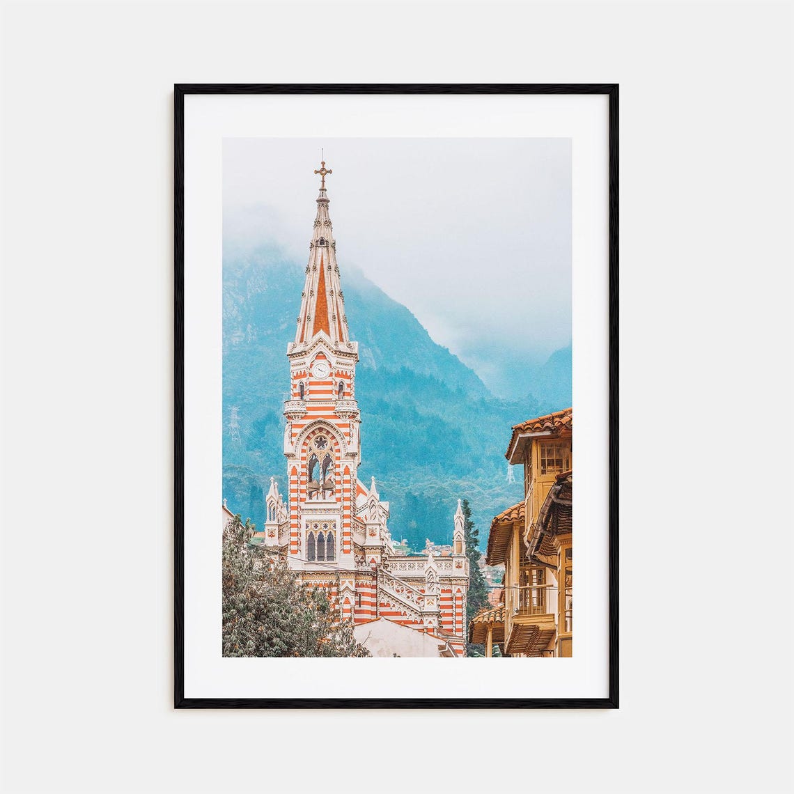 Bogot Colorful Poster Print No 2 Bogota Photo Wall Art Bogota Wall Decor Bogota Travel Print Bogota Street Map Poster City Map