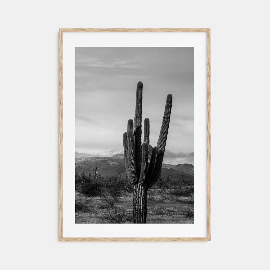 Phoenix Black And White Travel Poster, Map Art Print