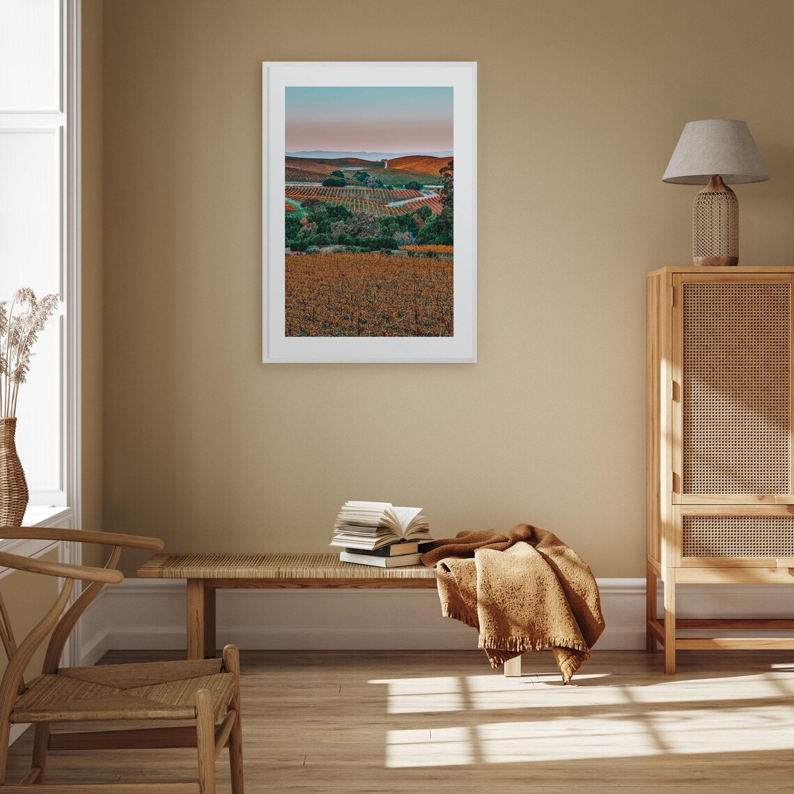 Napa Valley Travel Poster, Street Map Art Print - Image 3