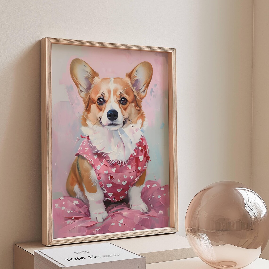 Corgi Valentine’s Day Dog Poster