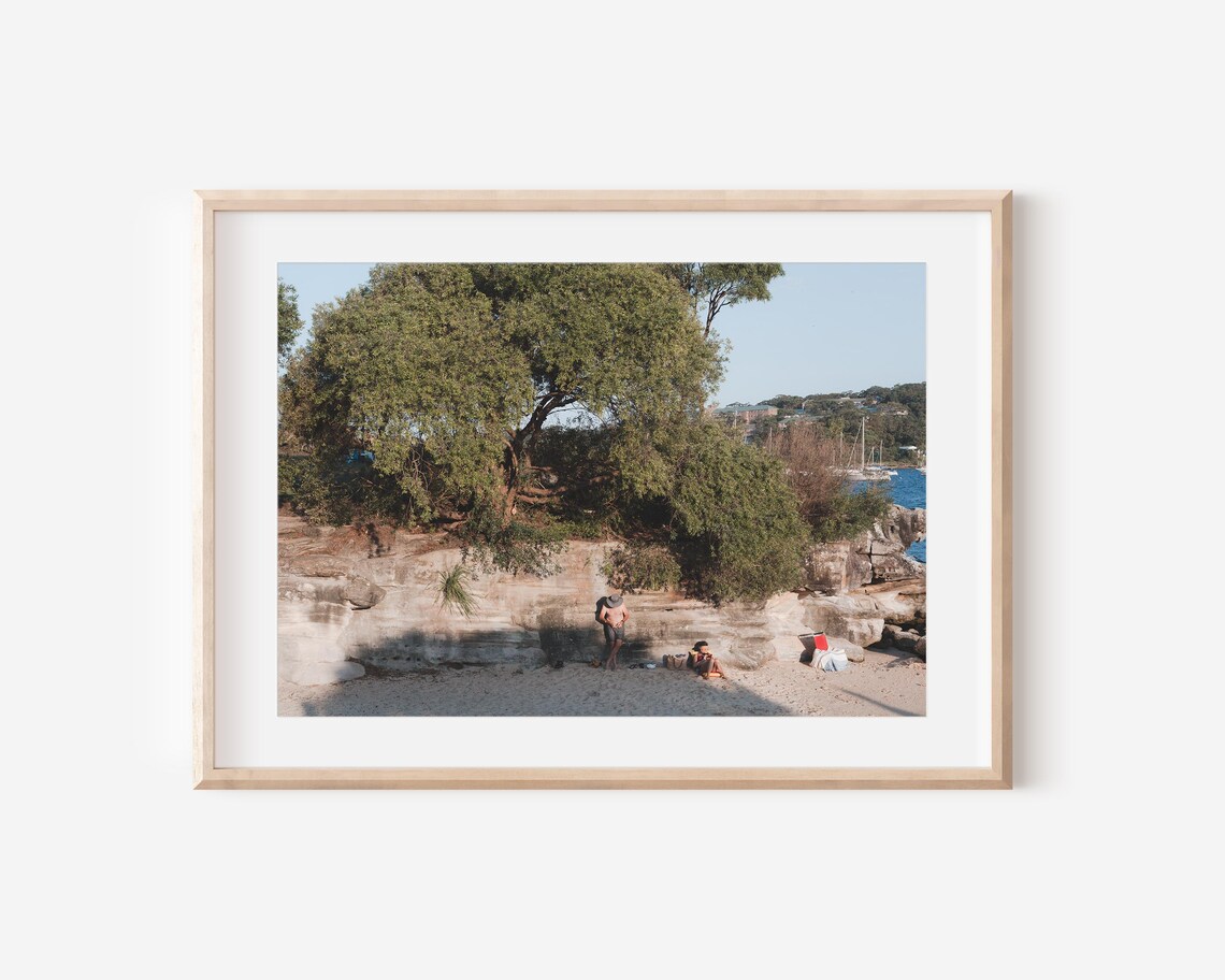 Summer Afternoon Balmoral Beach Rocky Cove Sydney Photo Poster