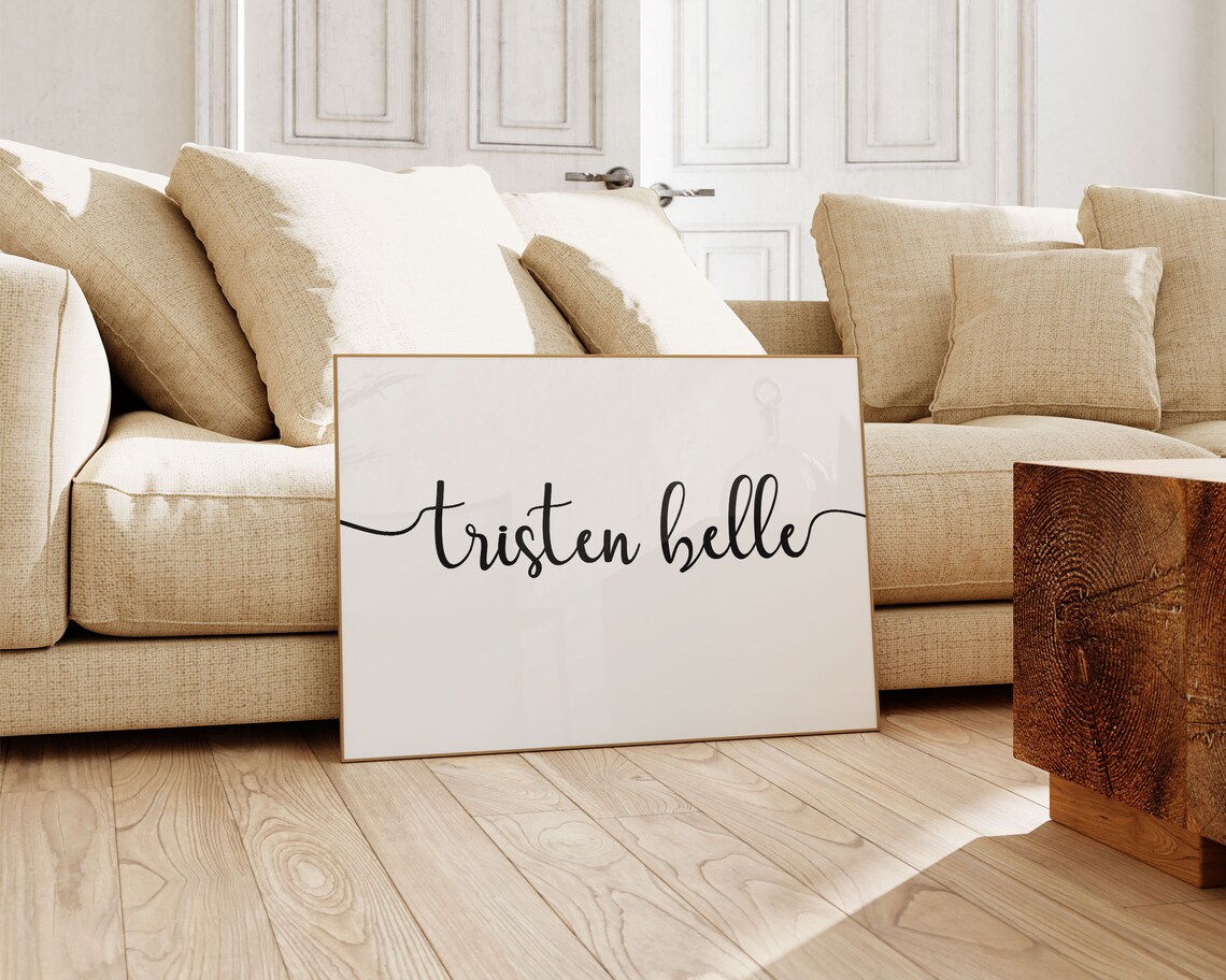 Custom Name Print for Nursery Decor, Personalized - Image 3