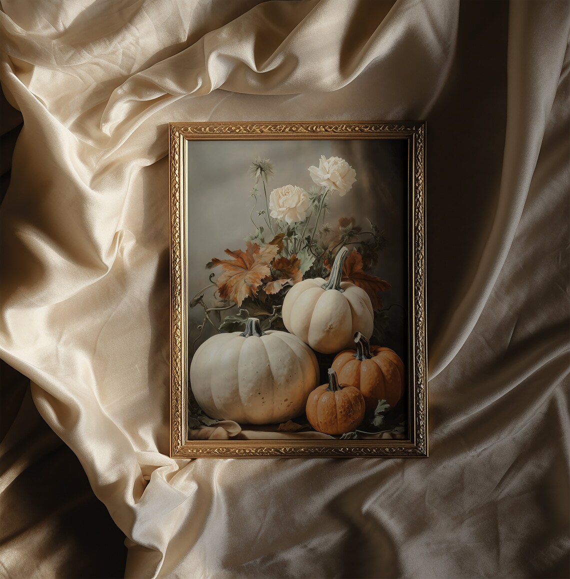 Pumpkin Art Print, Fall Botanical Home Decor - Image 5