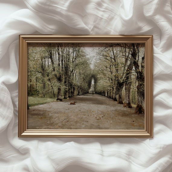 Forest Park Vintage Equestrian Art Print