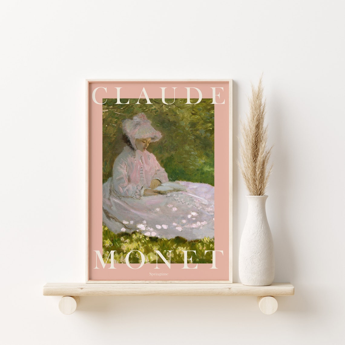 Monet Poster Claude Monet Print Monet Wall Art Monet Picture Modern Monet Print Vintage Monet Art Springtime - Image 2