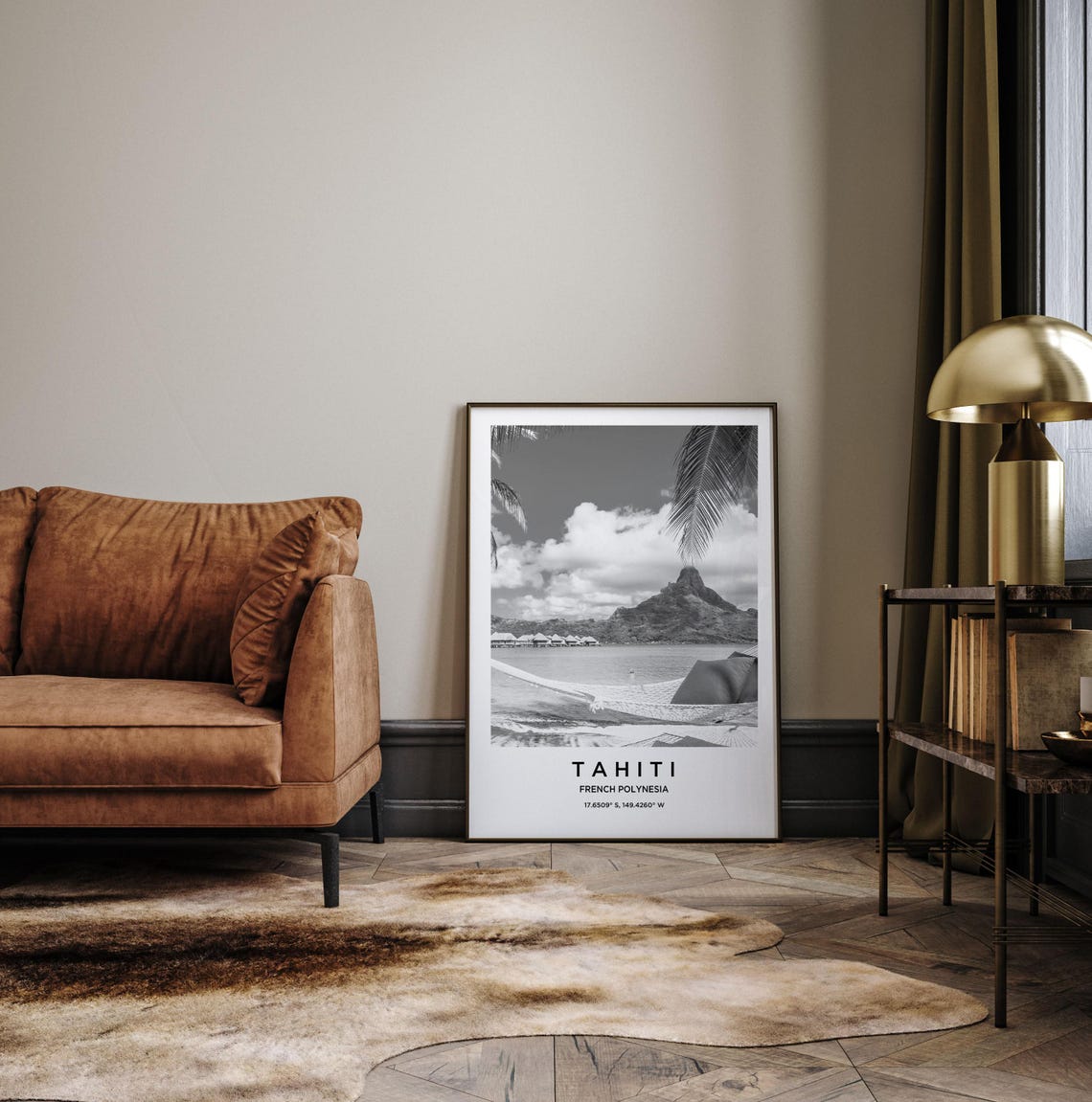 Tahiti Art Tahiti Print Tahiti Poster Tahiti Art Tahiti Photo Tahiti Map Tahiti Painting Tahiti Travel - Image 3