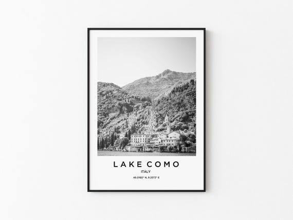 Lake Como Art Lake Como Print Lake Como Poster Lake Como Art Lake Como Photo Lake Como Map Lake Como Painting Lake Como Travel