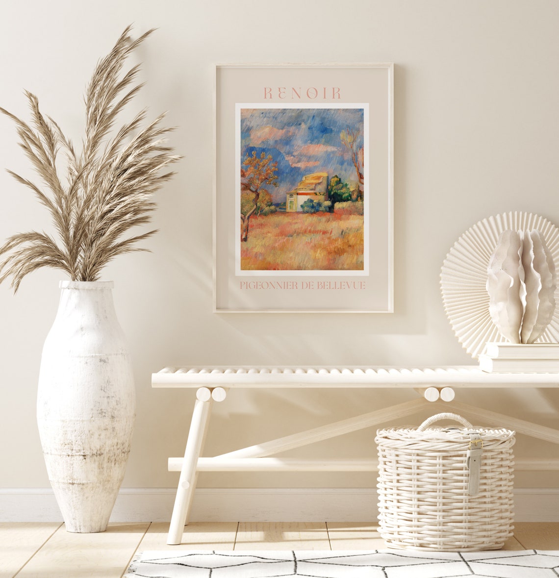 Renoir Poster August Renoir Print Renoir Wall Art Renoir Picture Renoir Monet Print Vintage Renoir Art Pigeonnier De Bellevue - Image 2