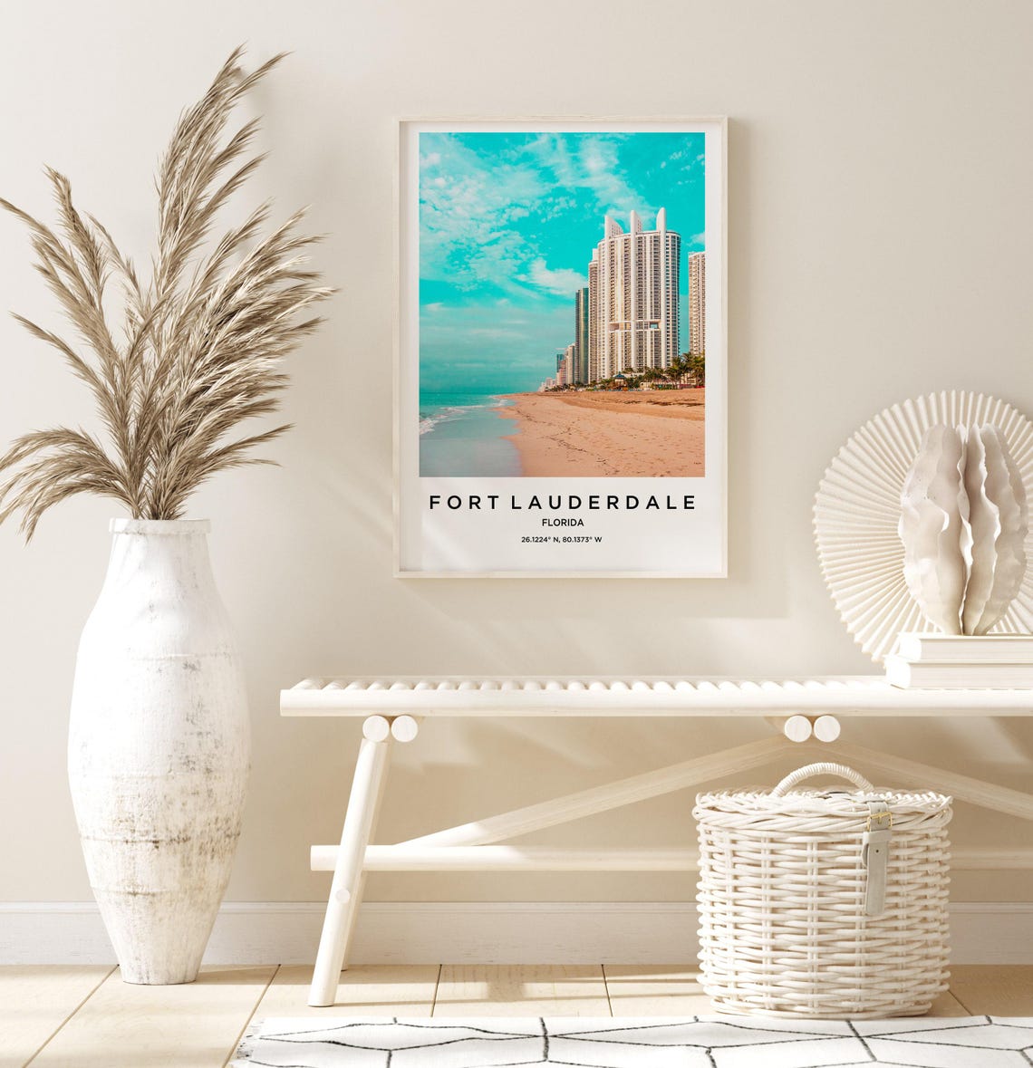 Fort Lauderdale Art Fort Lauderdale Print Fort Lauderdale Poster Fort Lauderdale Art Fort Lauderdale Photo Fort Lauderdale Map - Image 3
