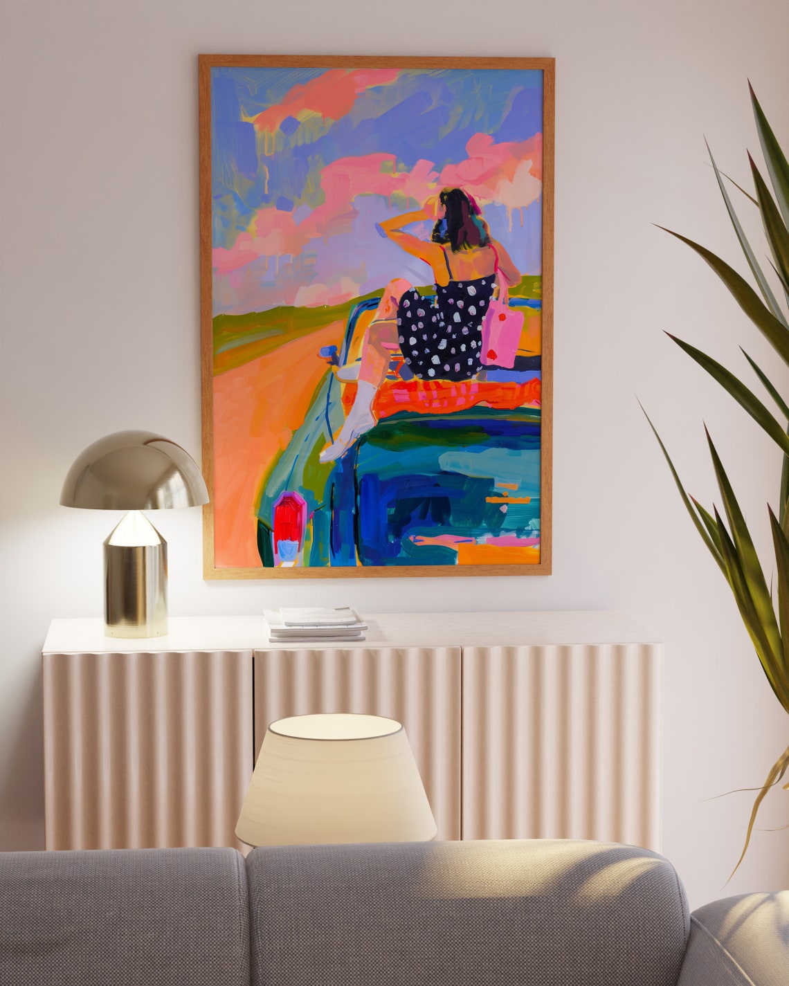 Trendy Decor Girly Bedroom Decor, Art Print - Image 2