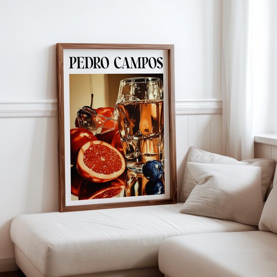 Pedro Campos Inspired Photorealism Print Hyperrealistic Object Posters Modern Realism Wall Decor Realistic Soda Can Fruit Art Print