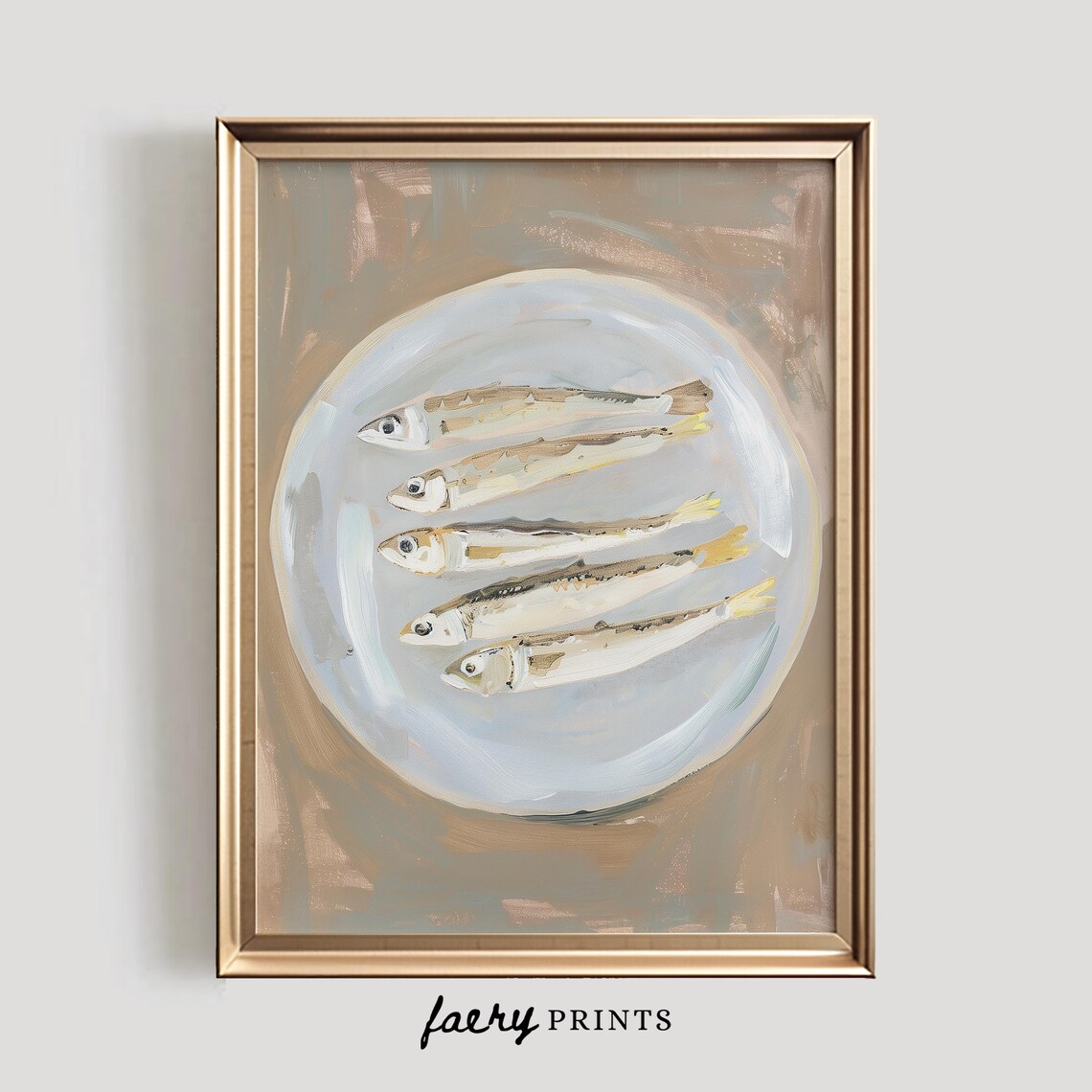 Sardines Minimalist Kitchen Art Print, Coastal Decor - Image 5