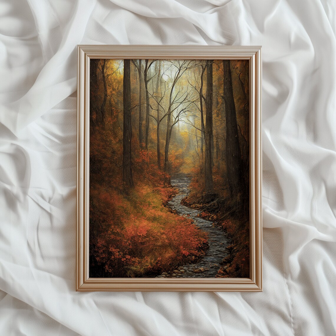 Autumn Forest Print, Fall Home Decor Wall Art - Image 3