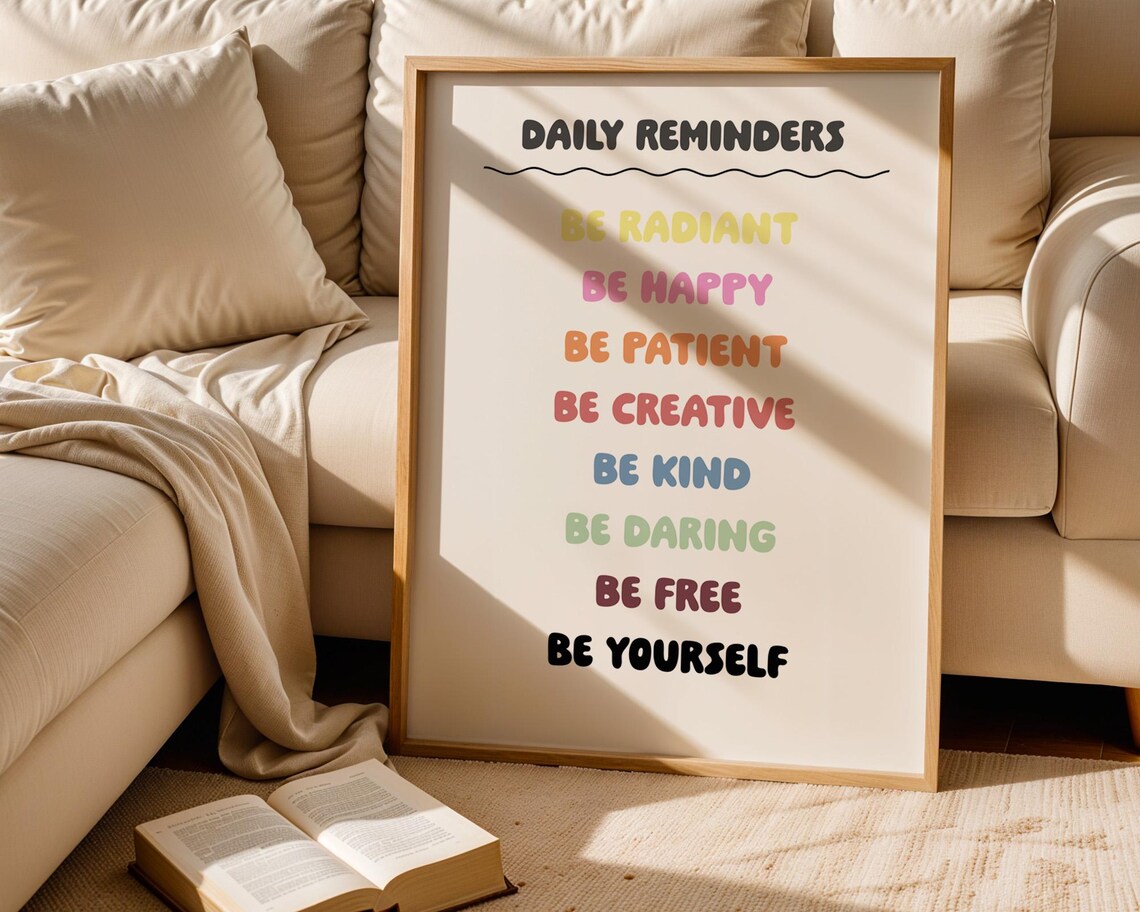 Daily Reminder Affirmations For A Healthy Mindset