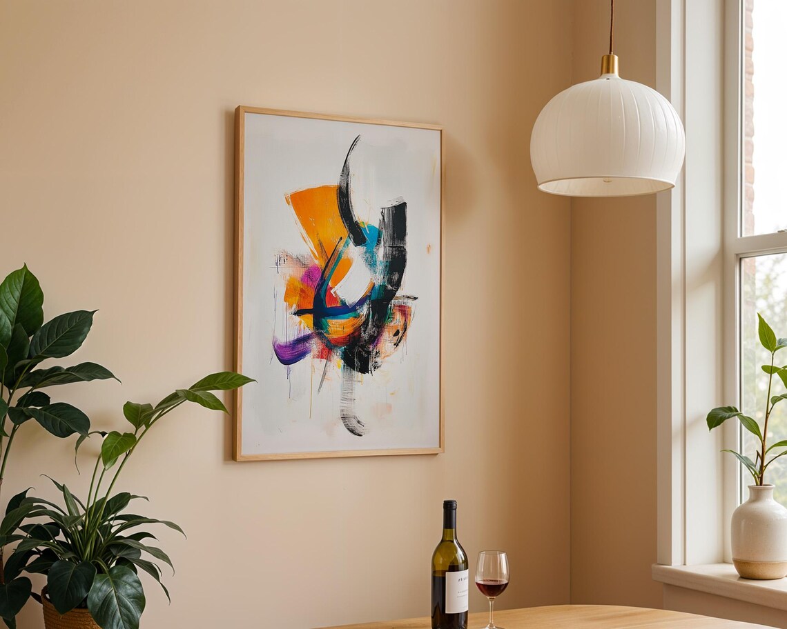Modern Art Graffiti for Home, Kitchen, Office - Image 3