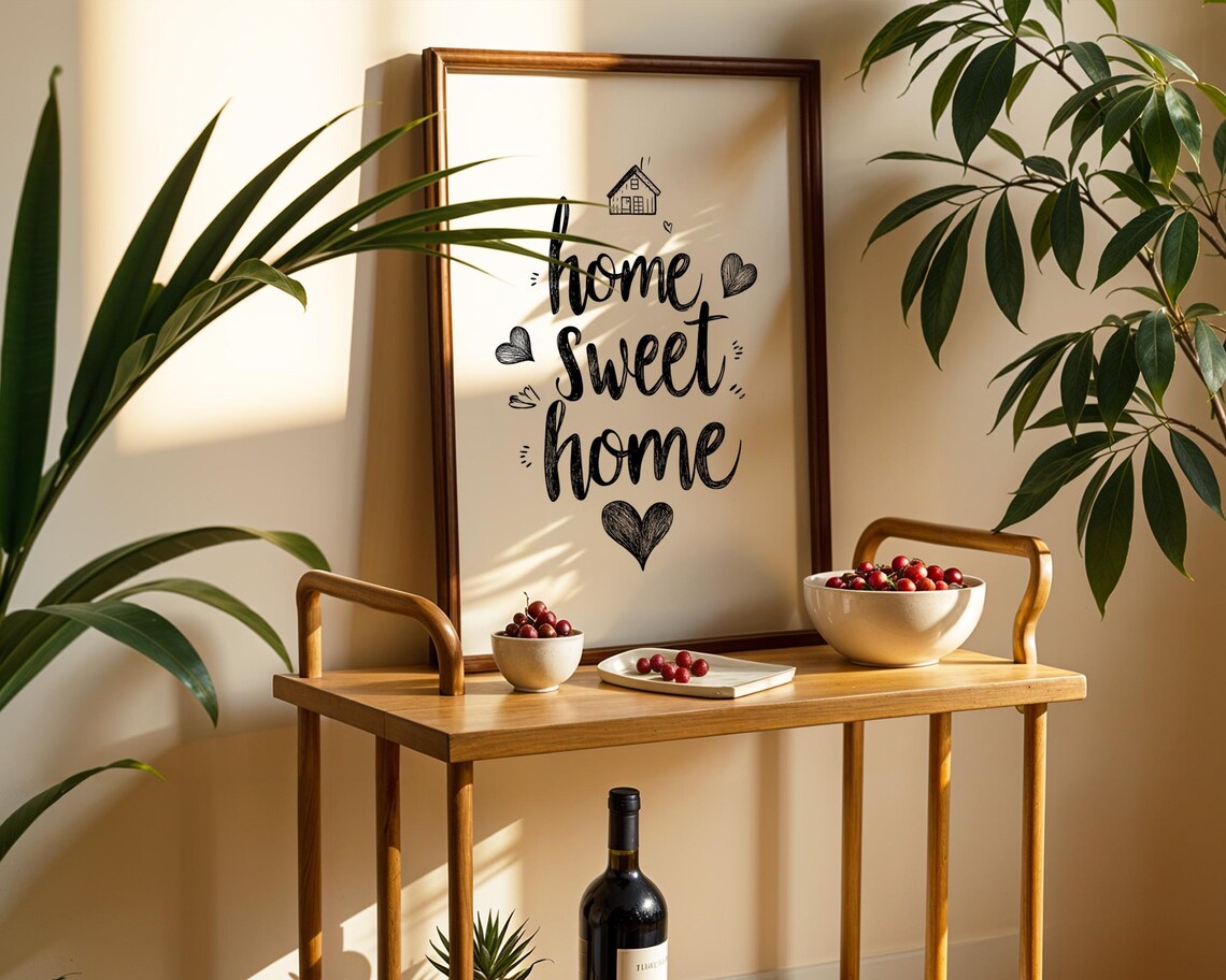 Home Sweet Home, Kitchen and Office Decor - Image 5