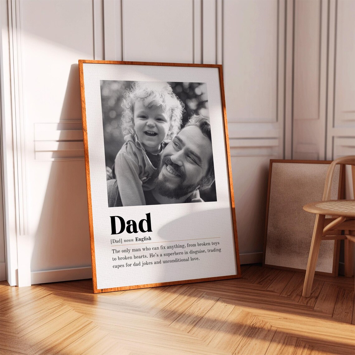 Dad Definition, Father's Day Gift For Photo