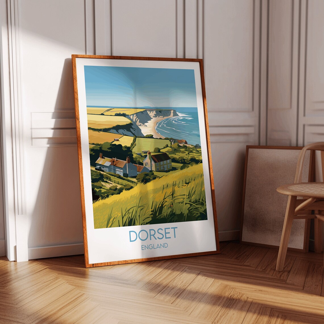Dorset Travel Poster, England UK Travel Print - Image 2