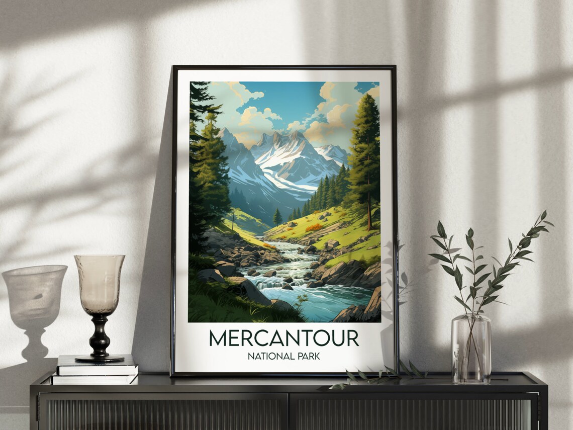 Mercantour National Park Travel Poster, France - Image 4