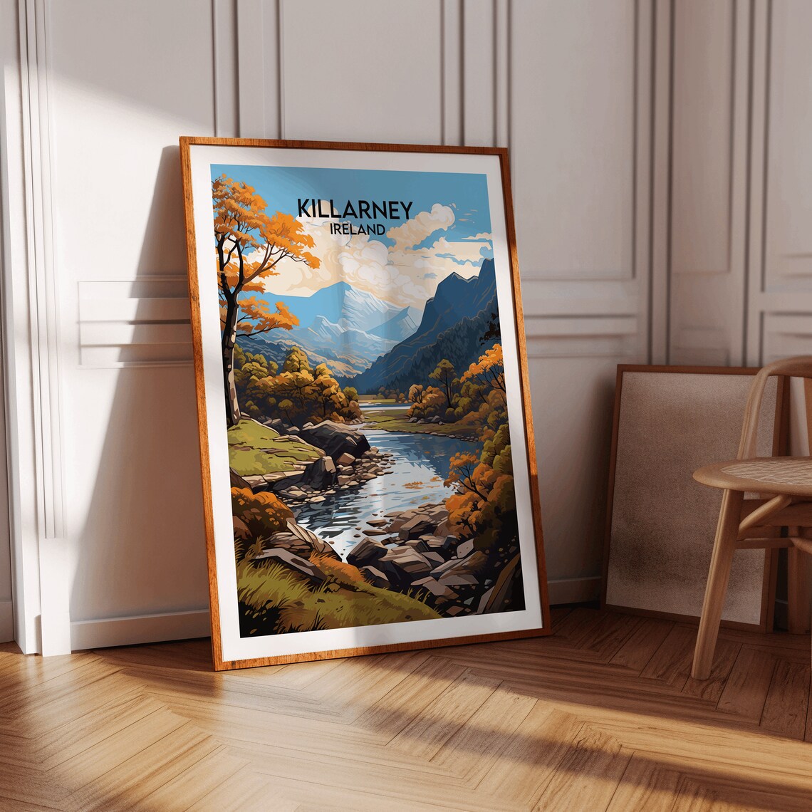 Killarney Travel Poster, Ireland Custom Personalised Gift - Image 2