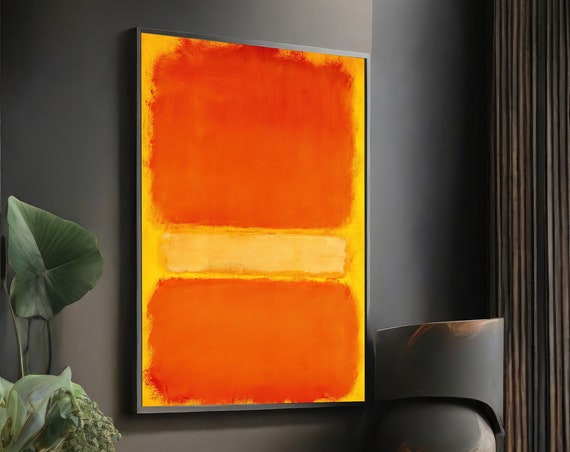 Mark Rothko Minimal Art, Contemporary Abstract
