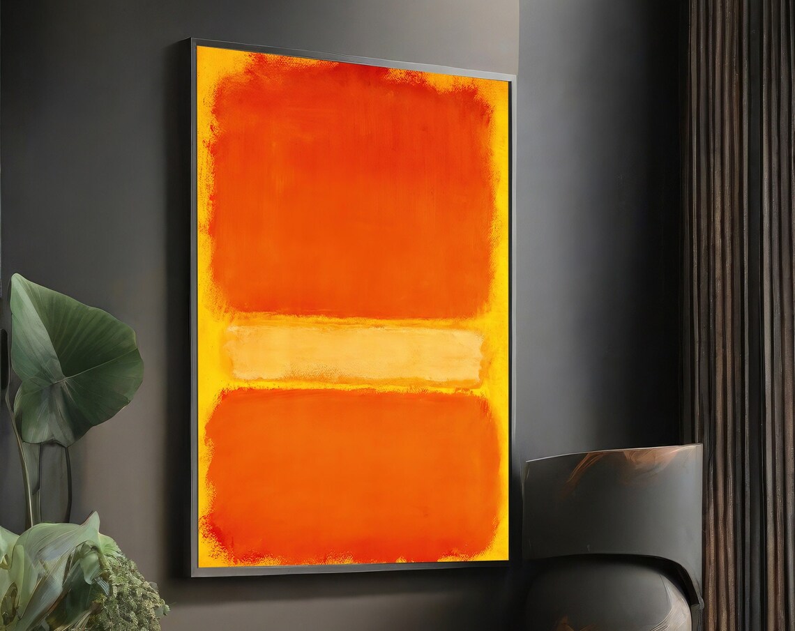 Mark Rothko Minimal Art, Contemporary Abstract