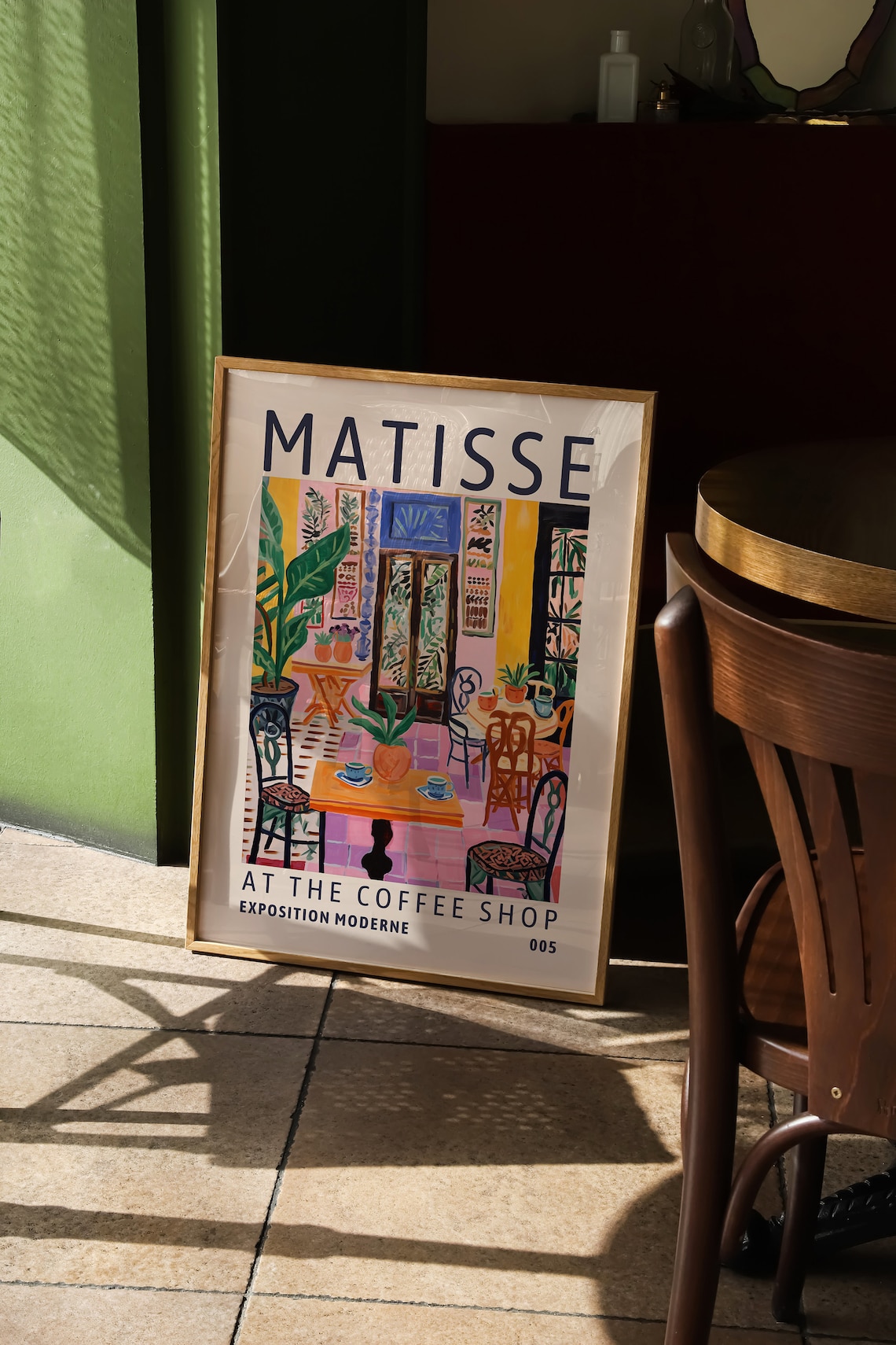 Matisse Coffee Shop Exhibition Art Print - Image 3