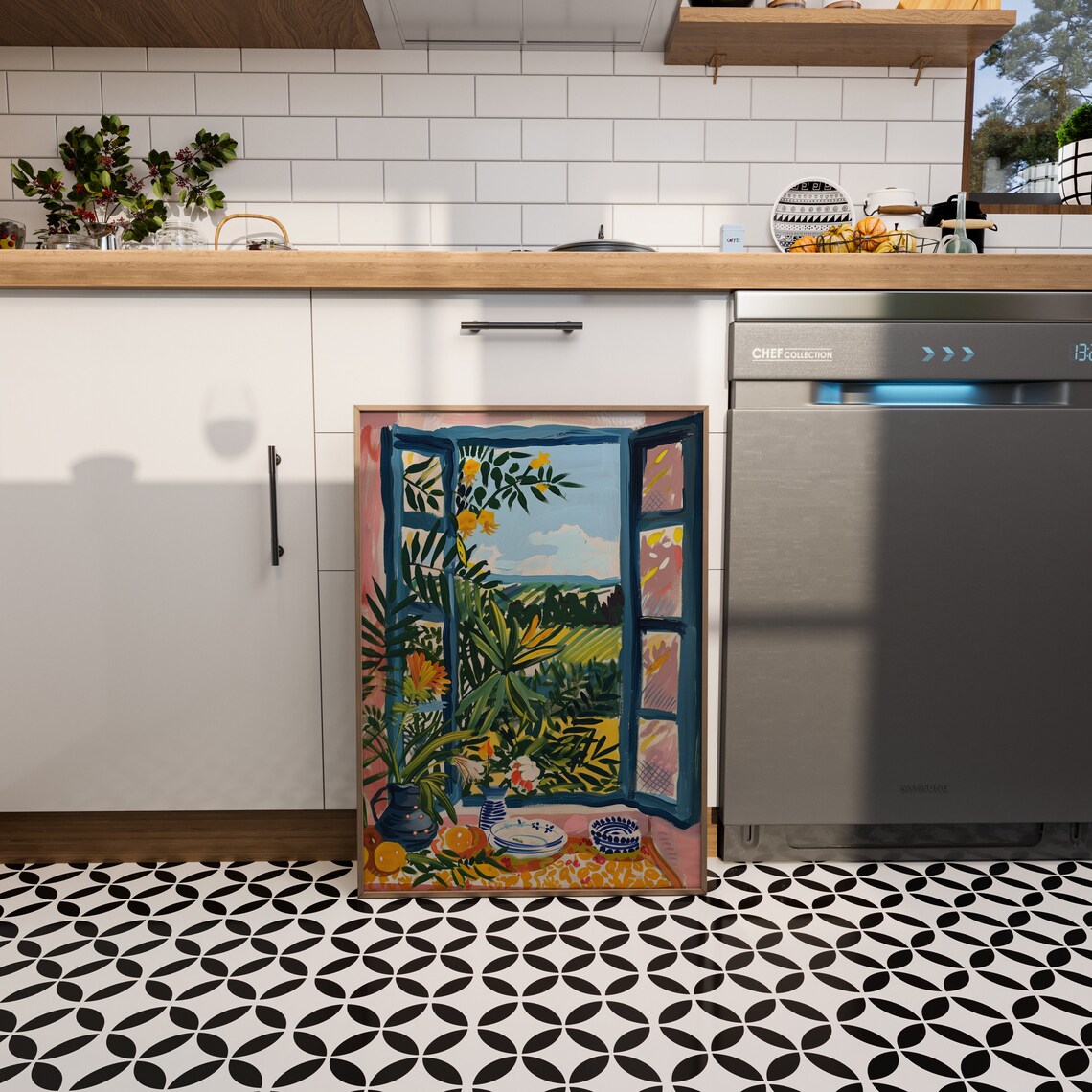 Open Window, Matisse-Inspired Fauvism Poster - Image 4