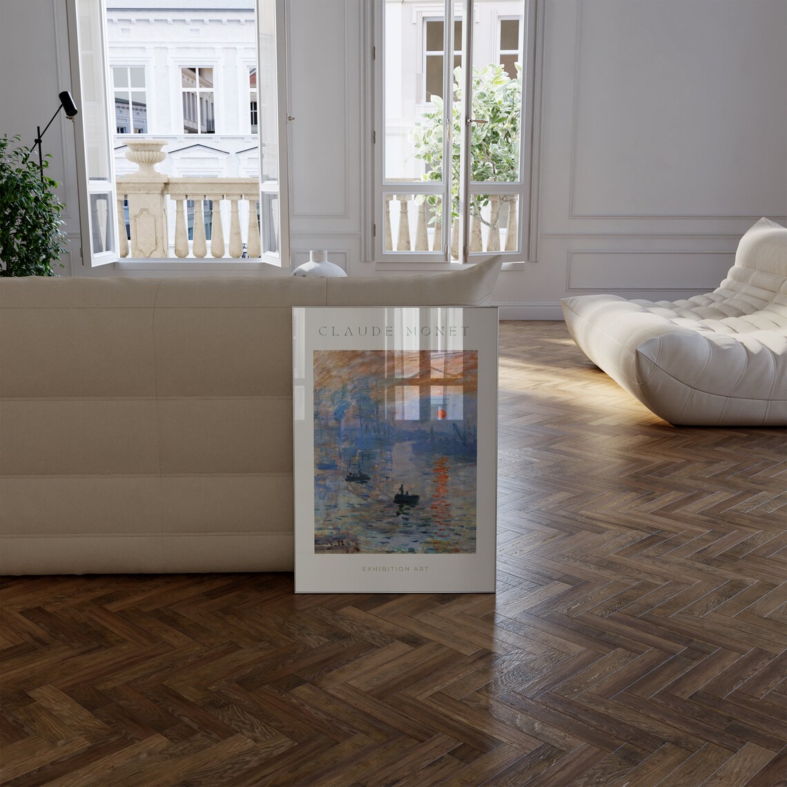 Claude Monet Best Friend Gift Poster - Image 2