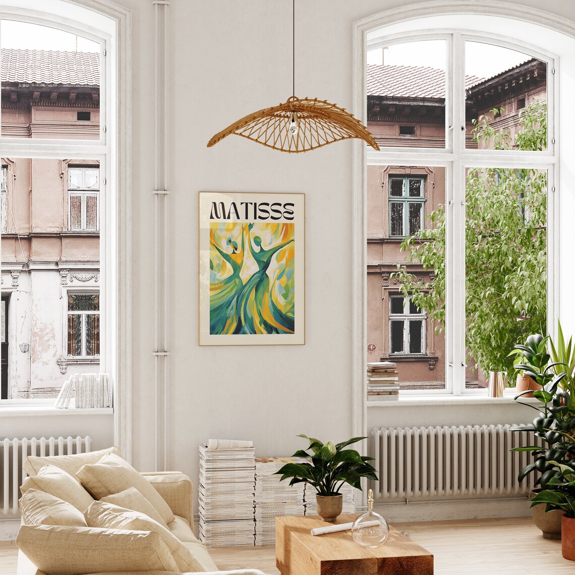 Henri Matisse Exhibition Aesthetic Wall Art Print - Image 3