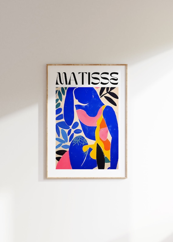 Henri Matisse Poster Minimalist Wall Art Matisse Mueseum Print Aesthetic Matisse Print For Modern Gallery Exhibition Art