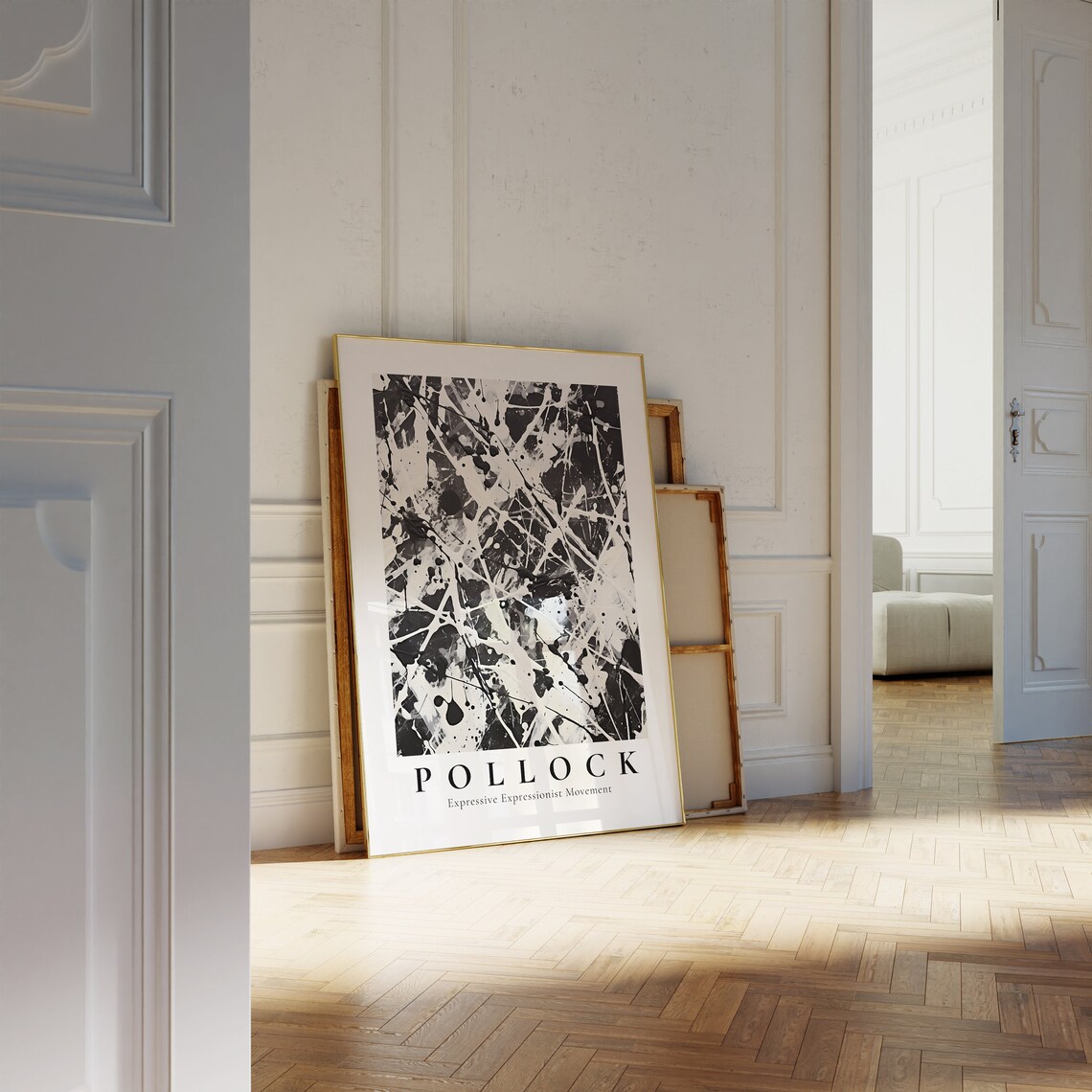 Jackson Pollock Modern Abstract Wall Art Poster - Image 4