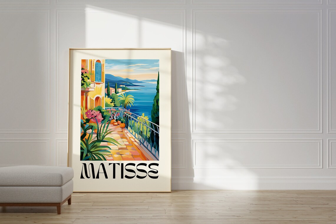 Henri Matisse Colorful Cut Outs Art Print
