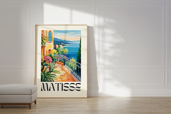 Henri Matisse Colorful Cut Outs Art Print