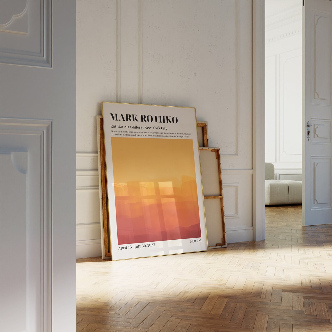 Mark Rothko Exhibition Museum Poster Print - Image 3