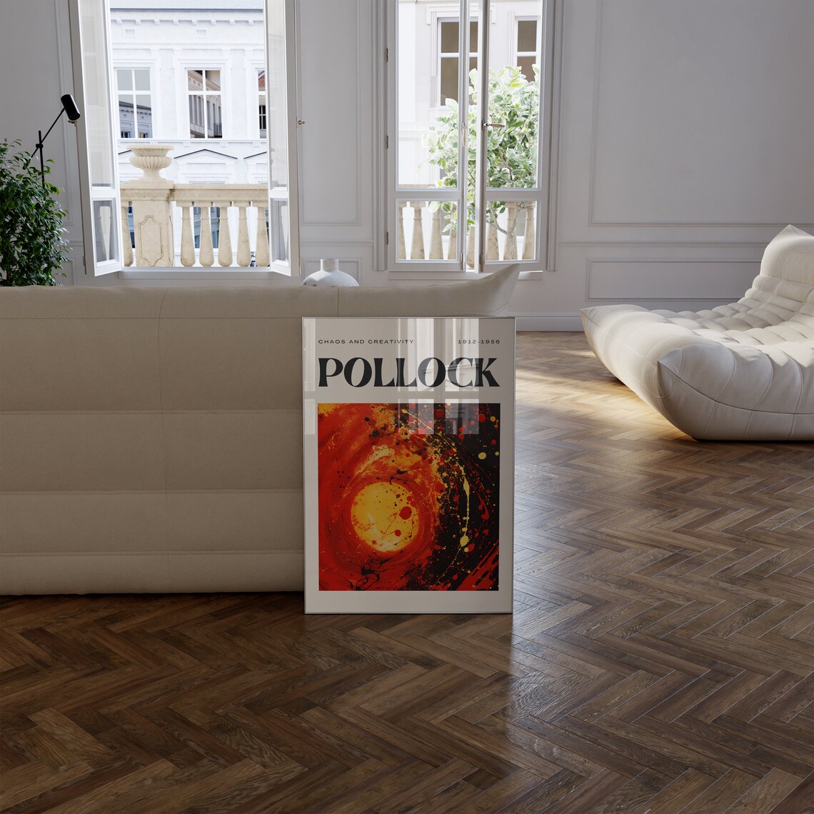 Jackson Pollock Maximalist Decor Poster Print - Image 2