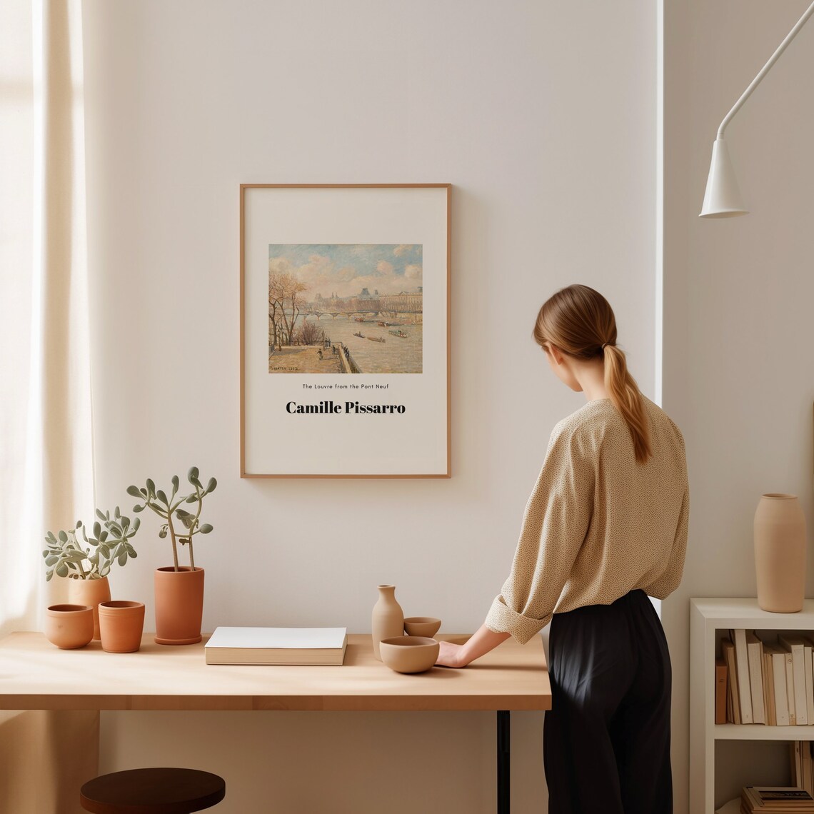 Henri Rousseau Poster Scene In Bagneux On The Outskirts Of Paris Realism Art Antique Decor Home Decoration Garden Poster - Image 3