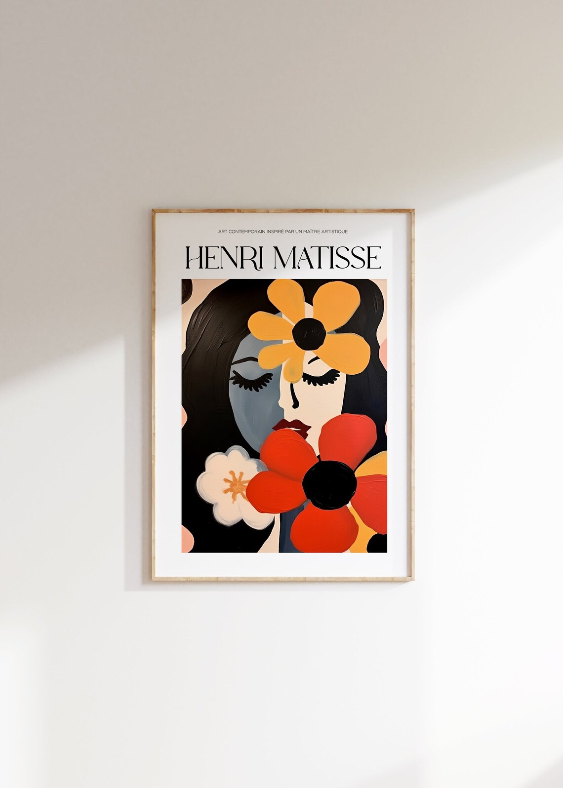 Henri Matisse Minimalist Neutral Poster Print