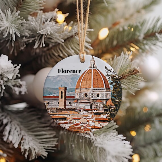 Florence Italy Famous Cathedral Dome Keepsake Travel Art Print