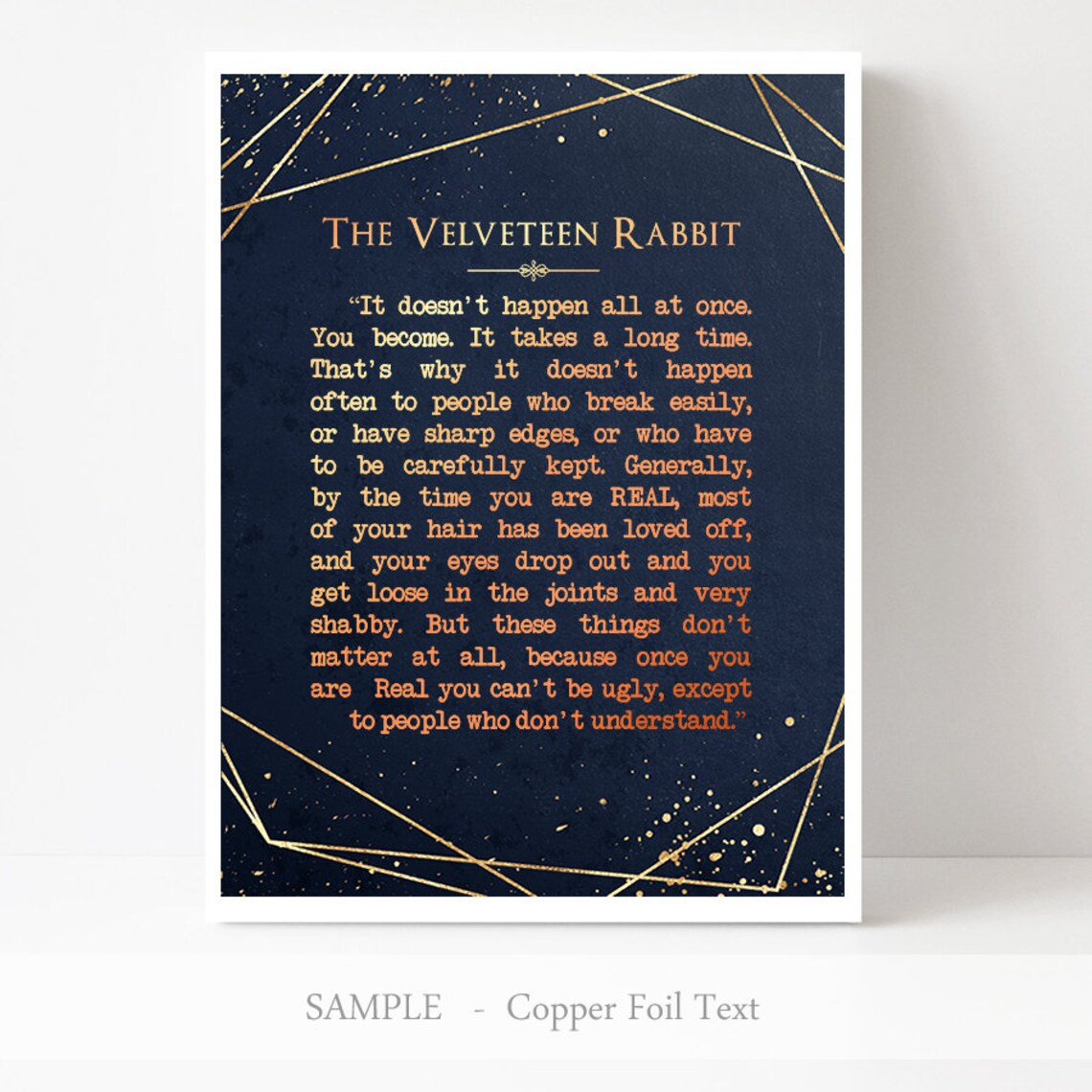 Velveteen Rabbit, Margery Williams Literary Art Print - Image 2