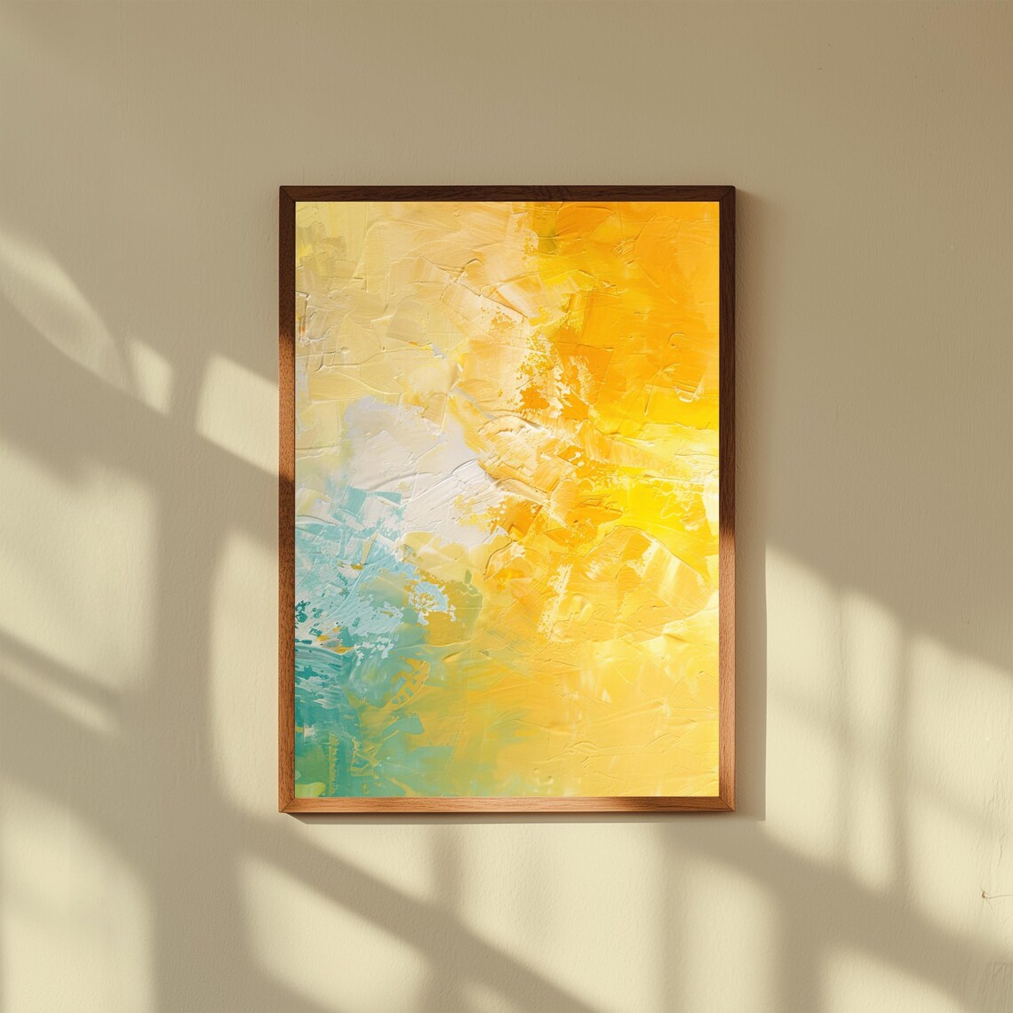 Bold Expressionist Art Print Modern Abstract Home Decor